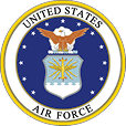 Official seal of the United States Air Force, a client served by Waterfront Training Solutions.