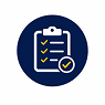 Clipboard checklist ensuring mission readiness.