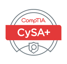 Official CompTIA CySA+ certification logo