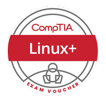 CompTIA Linux+ Exam Voucher badge